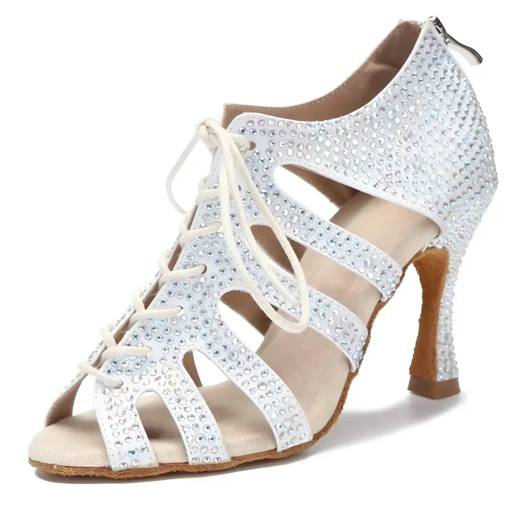 Chaussures Daim Confortables Bottines De Danse Femme ZYXWVU - Lacets, Bout Ouvert - Parfaites Pour Salsa, Bachata Et Tango Bottines Ouvertes Suède Chaussures Daim Confortables Bottines De Danse Femme ZYXWVU - Lacets, Bout Ouvert - Parfaites Pour Salsa, Bachata Et Tango Bottines Ouvertes Suède