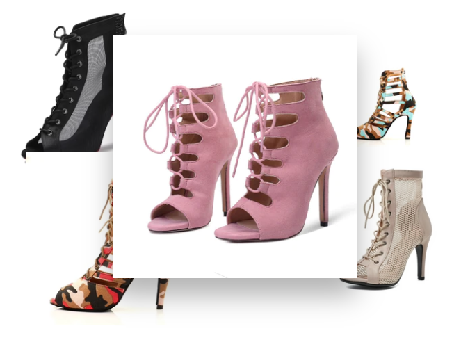 Chaussures de danse femme ELISA - Chaussures danse femme/Talon bas jusqu'à  4cm - Chauss'n Danse