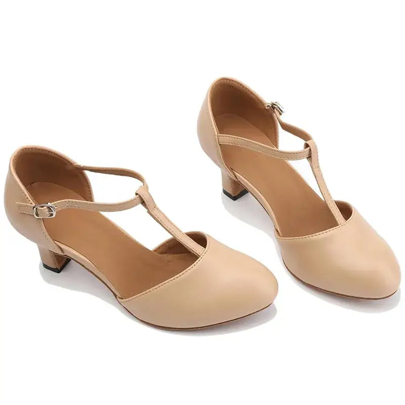 Chaussure de Danse bout fermé T-strap pour le Tango AUGUSTA
