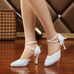 Chaussure de danse latine Salsa Tango SEQUINS | Lady’s