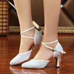 Chaussure de danse latine Salsa Tango SEQUINS | Lady’s