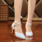Chaussure de danse latine Salsa Tango SEQUINS | Lady’s
