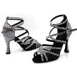 Chaussures de Danse Latine en Strass | Lady's Dance Shoes