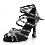 Chaussures de Danse Latine en Strass | Lady's Dance Shoes