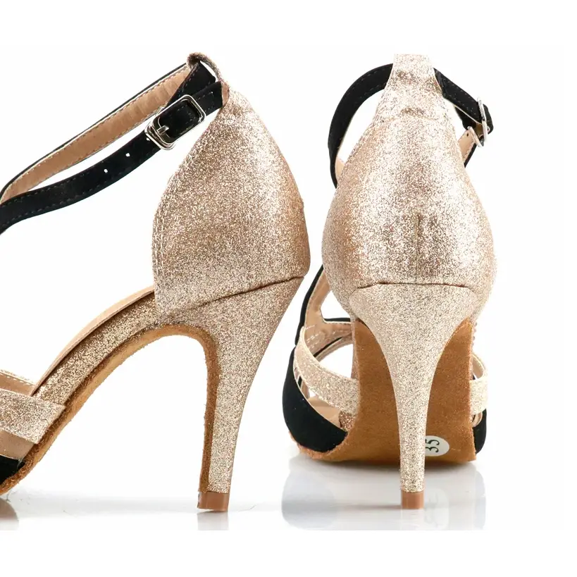 Chaussures de danse latine pailletées SABINE | Lady’s dance