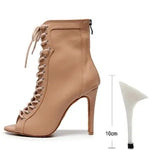 Talons Heels Danse STILETTO à lacets | Lady’s Dance Shoes