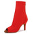 Bottines de Danse Latine Rouges | Lady's Dance Shoes