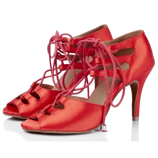 Chaussure de Danse à Lacet | Lady's Dance Shoes