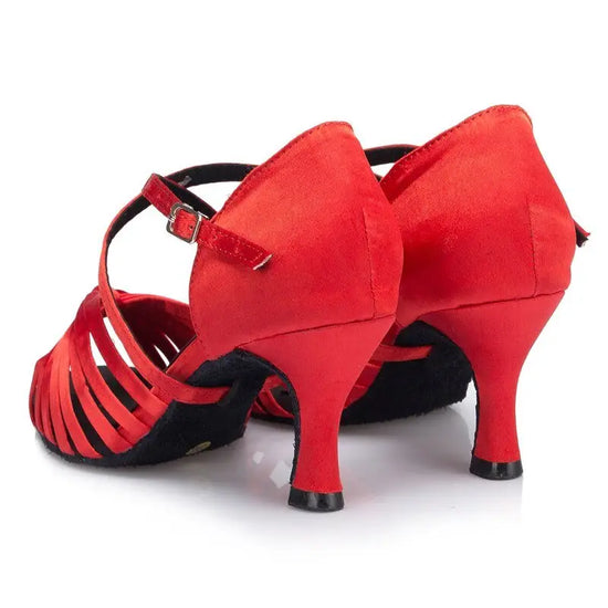 Chaussure de Danse Rouge | Lady's Dance Shoes
