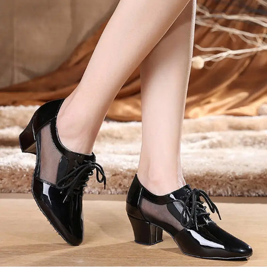 Chaussure de danse en top cuir