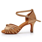 Chaussures de danse latine - Beige | Lady's Dance Shoes