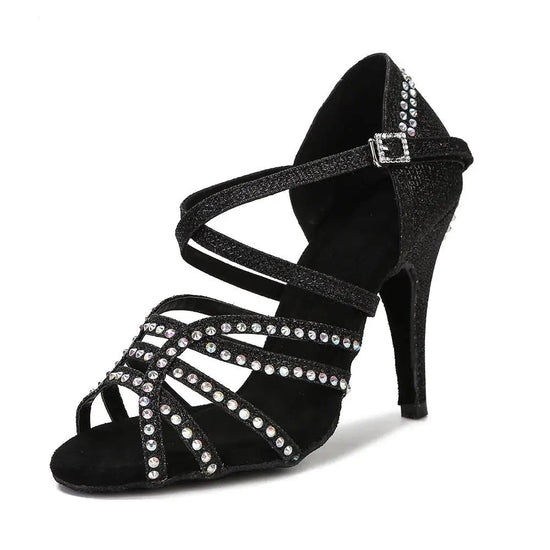 Chaussures de Danse Salseras Noires | Lady's Dance Shoes