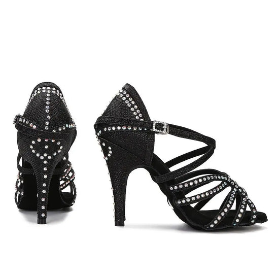 Chaussures de Danse Salseras Noires | Lady's Dance Shoes
